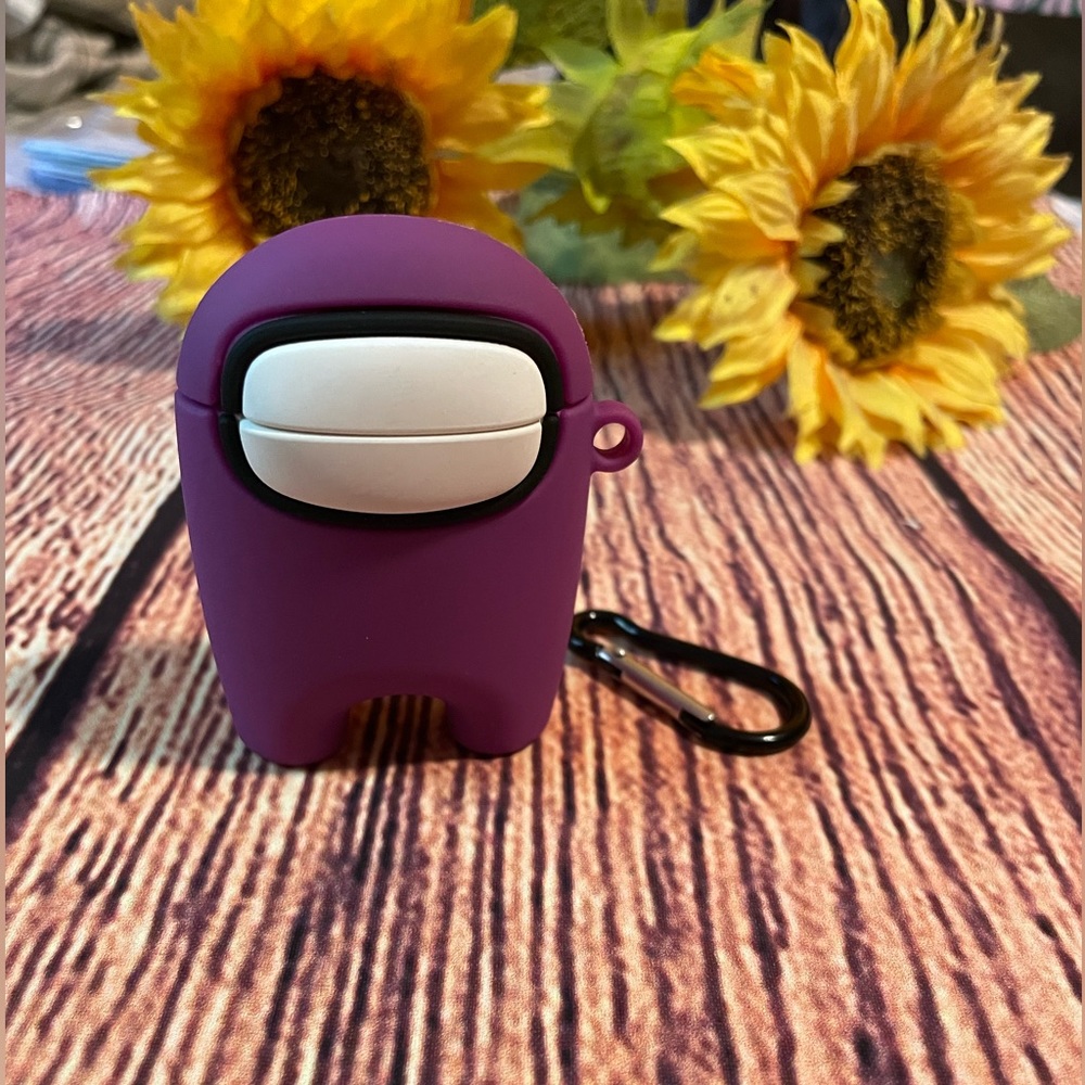 Purple Among Us Apple Airpods 2nd Generation Cover Case